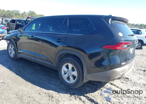 2025 Toyota Grand Highlander Le from USA, damaged, VIN 5TDAAAA57SS024569